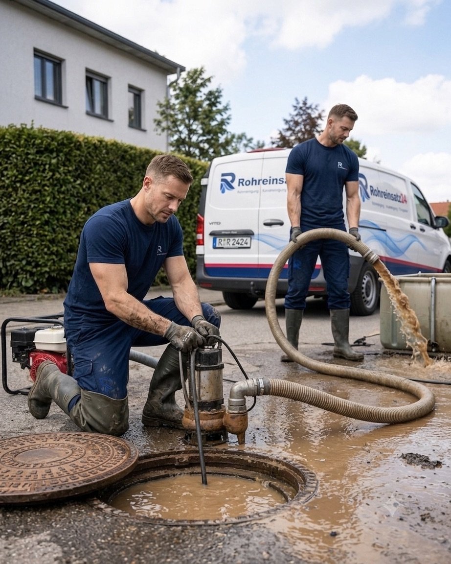 Rohreinsatz24 bei einem Kanaleinsatz